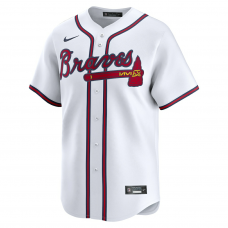 Atlanta Braves Nike Home Limited Custom Jersey White Atlanta Braves Nike Home Limited Custom Jersey White