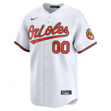Baltimore Orioles Nike Home Limited Custom Jersey White Baltimore Orioles Nike Home Limited Custom Jersey White