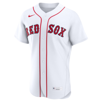 Boston Red Sox Nike Home Authentic Custom Jersey White