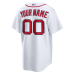 Boston Red Sox Nike Home Replica Custom Jersey White