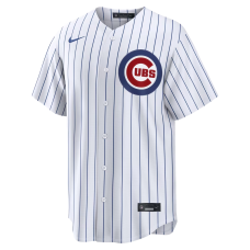 Chicago Cubs Nike Home Stadium Custom Jersey White Chicago Cubs Nike Home Stadium Custom Jersey White