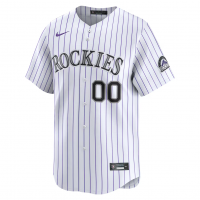 Colorado Rockies Nike Home Limited Custom Jersey White