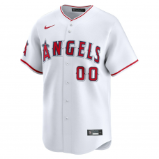 Los Angeles Angels Nike Home Limited Custom Jersey White Los Angeles Angels Nike Home Limited Custom Jersey White