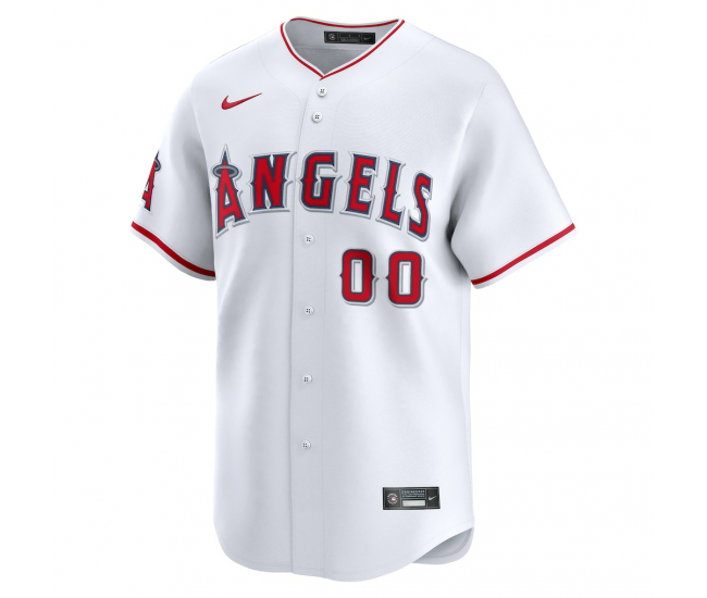 Los Angeles Angels Nike Home Limited Custom Jersey White