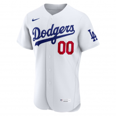 Los Angeles Dodgers Nike Home Authentic Custom Jersey White