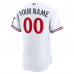 Minnesota Twins Nike Home Authentic Custom Jersey White