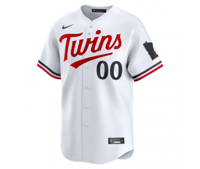 Minnesota Twins Nike Home Limited Custom Jersey White