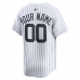 New York Yankees Nike Home Limited Custom Jersey White