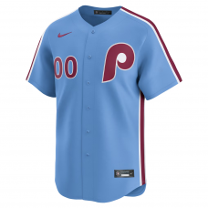 Philadelphia Phillies Nike Alternate Limited Custom Jersey Light Blue Philadelphia Phillies Nike Alternate Limited Custom Jersey Light Blue