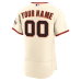 San Francisco Giants Nike Home Authentic Custom Jersey Cream