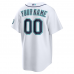 Seattle Mariners Nike Home Stadium Custom Jersey White