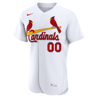 St Louis Cardinals Nike Home Authentic Custom Jersey White
