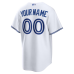Toronto Blue Jays Nike Home Replica Custom Jersey White