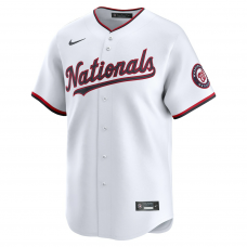 Washington Nationals Nike Home Limited Custom Jersey White