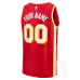 Atlanta Hawks Fanatics Fast Break Custom Jersey Icon Edition Red