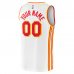 Atlanta Hawks Fanatics Fast Break Custom Replica Jersey Association Edition White