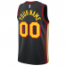Atlanta Hawks Jordan Brand Unisex 2022 23 Swingman Custom Jersey Statement Edition Black
