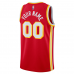 Atlanta Hawks Nike Unisex Swingman Custom Jersey Red Icon Edition