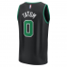 Jayson Tatum Boston Celtics Fanatics Fast Break Replica Player Jersey Statement Edition Black