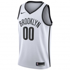 Brooklyn Nets Nike 2020 21 Swingman Custom Jersey Association Edition White