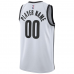 Brooklyn Nets Nike 2020 21 Swingman Custom Jersey Association Edition White