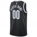 Brooklyn Nets Nike 2020 21 Swingman Custom Jersey Icon Edition Black