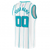 Charlotte Hornets Fanatics Fast Break Custom Replica Jersey Association Edition White