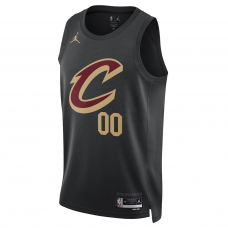 Cleveland Cavaliers Jordan Brand Unisex 2022 23 Swingman Custom Jersey Statement Edition Black