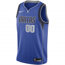 Dallas Mavericks Nike Swingman Custom Jersey Blue Icon Edition