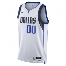 Dallas Mavericks Nike Unisex Swingman Custom Jersey White Association Edition Dallas Mavericks Nike Unisex Swingman Custom Jersey White Association Edition
