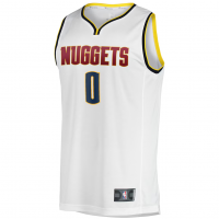 Christian Braun Denver Nuggets Fanatics Fast Break Player Jersey Association Edition White