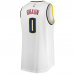 Christian Braun Denver Nuggets Fanatics Fast Break Player Jersey Association Edition White