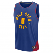 Christian Braun Denver Nuggets Fanatics Fast Break Replica Player Jersey Statement Edition Blue Christian Braun Denver Nuggets Fanatics Fast Break Replica Player Jersey Statement Edition Blue