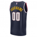 Denver Nuggets Fanatics Fast Break Custom Jersey Icon Edition Navy