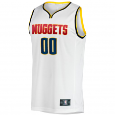 Denver Nuggets Fanatics Fast Break Custom Replica Jersey Association Edition White Denver Nuggets Fanatics Fast Break Custom Replica Jersey Association Edition White