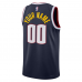 Denver Nuggets Nike Unisex Swingman Custom Jersey Navy Icon Edition