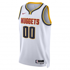 Denver Nuggets Nike Unisex Swingman Custom Jersey White Association Edition Denver Nuggets Nike Unisex Swingman Custom Jersey White Association Edition