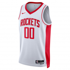 Houston Rockets Nike Unisex Swingman Custom Jersey White Association Edition Houston Rockets Nike Unisex Swingman Custom Jersey White Association Edition