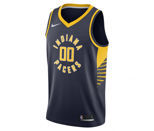 Indiana Pacers Nike Swingman Custom Jersey Navy Icon Edition