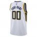 Indiana Pacers Nike Unisex Swingman Custom Jersey White Association Edition