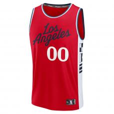 LA Clippers Fanatics Fast Break Custom Jersey Statement Edition Red LA Clippers Fanatics Fast Break Custom Jersey Statement Edition Red