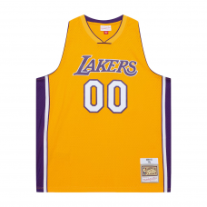 Los Angeles Lakers Mitchell & Ness x Playboi Carti 1999 00 Swingman Jersey Gold Los Angeles Lakers Mitchell & Ness x Playboi Carti 1999 00 Swingman Jersey Gold