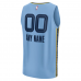 Memphis Grizzlies Fanatics Custom Fast Break Jersey Statement Edition Light Blue