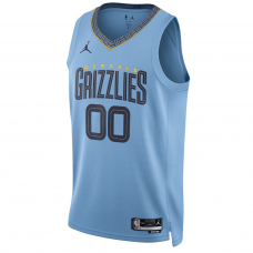 Memphis Grizzlies Jordan Brand Unisex 2022 23 Swingman Custom Jersey Statement Edition Blue Memphis Grizzlies Jordan Brand Unisex 2022 23 Swingman Custom Jersey Statement Edition Blue