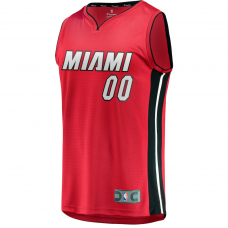 Miami Heat Fanatics Fast Break Custom Jersey Red Statement Edition Miami Heat Fanatics Fast Break Custom Jersey Red Statement Edition