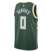 Brayden Burries Milwaukee Bucks Nike Unisex Swingman Jersey Icon Edition Hunter Green