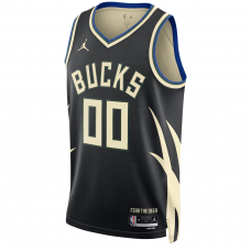 Milwaukee Bucks Jordan Brand Unisex 2022 23 Swingman Custom Jersey Statement Edition Black Milwaukee Bucks Jordan Brand Unisex 2022 23 Swingman Custom Jersey Statement Edition Black