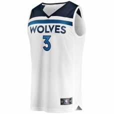 Jaden McDaniels Minnesota Timberwolves Fanatics Fast Break Replica Player Jersey Association Edition White Jaden McDaniels Minnesota Timberwolves Fanatics Fast Break Replica Player Jersey Association Edition White