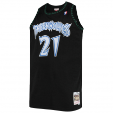 Kevin Garnett Minnesota Timberwolves Mitchell Ness 1997 98 Big Tall Hardwood Classics Swingman Jersey Black Kevin Garnett Minnesota Timberwolves Mitchell Ness 1997 98 Big Tall Hardwood Classics Swingman Jersey Black