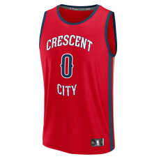 Jeremiah Fears New Orleans Pelicans Fanatics Fast Break Replica Player Jersey Statement Edition Red